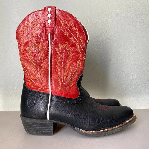 Ariat | Shoes | Ariat Kids Adriano Moraes Bull Rider Western  display picture 2
